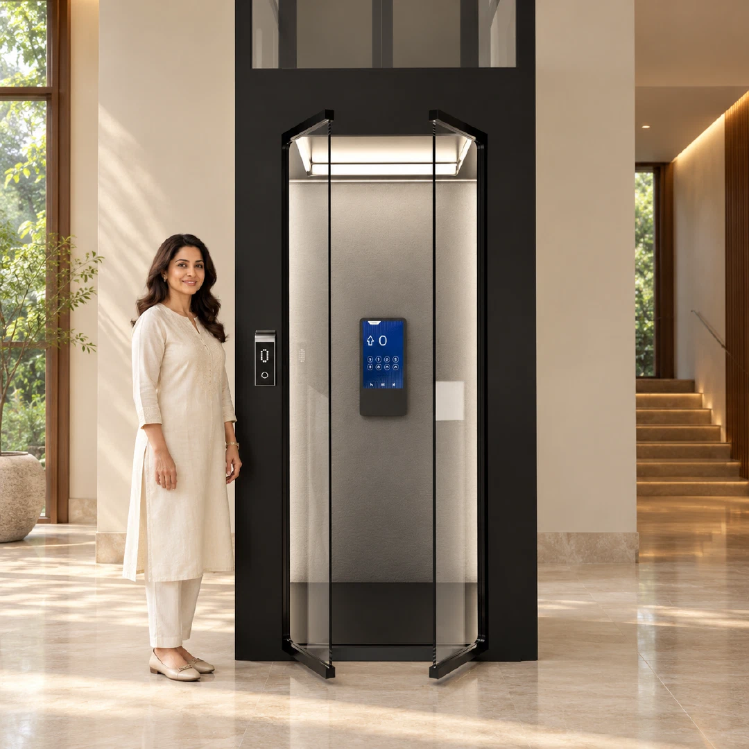 <span class="font-medium">Capsule Home Lift</span><br/>in Kolkata Hero Image