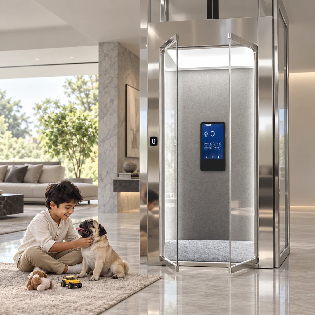 <span class="font-medium">Stainless Steel Home Lift</span><br/>in Kolkata Hero Image